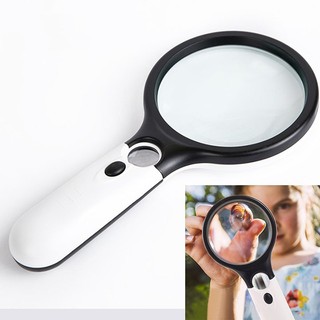 Kính lúp cầm tay có đèn 3x - 45x