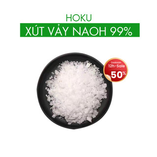 1kg Xút vảy naoh 99% nhiên liệu làm xà phòng