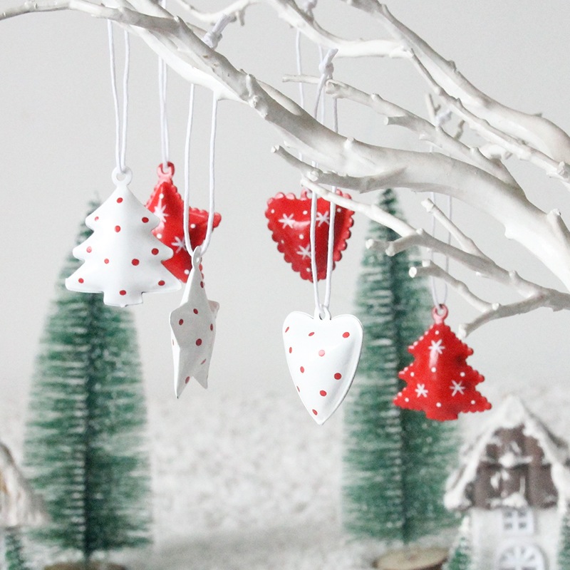 Set 6 Hình Treo Nhí PKT06 Treo Cây Thông Noel Phụ Kiện Trang Trí Giáng Sinh