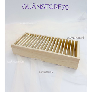Quânstore79 Khay đựng băng đô , bờm tóc bằng gỗ size 38x15cm