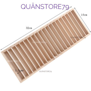 Quânstore79 Khay đựng băng đô , bờm tóc bằng gỗ size 38x15cm