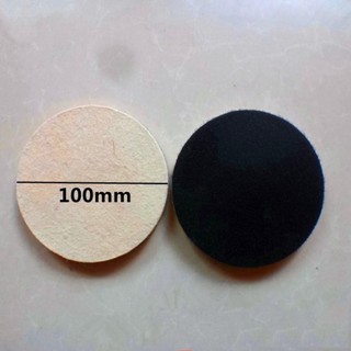 Bộ 2 pad nỉ đánh bóng kính 4 inch ❤️freeship❤️