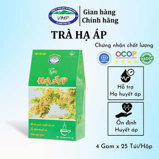 Trà hạ huyết áp vmp - hỗ trợ huyết áp cao - đau đầu - mất ngủ - căng thẳng thần kinh