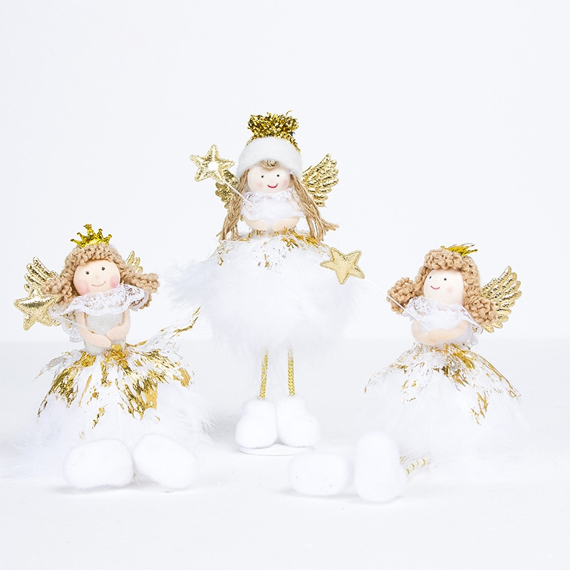 Thiên Thần Balle VB43 Treo Cây Thông Noel Phụ Kiện Trang Trí Giáng Sinh (Ngẫu nhiên mẫu)