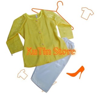 Bà ba gấm cho bé - Quần trắng (8kg-45kg)