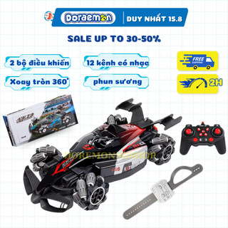 Xe điều khiển từ xa xoay 360 độ f1, Xe đua tốc độ cao điều khiển bằng tay, ô tô đồ chơi xe đua f1