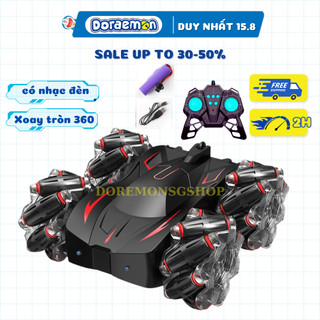Đồ chơi ô tô điều khiển từ xa cho bé trai xe ô tô đồ chơi trẻ em sạc pin xe đồ chơi xoay tròn 360 độ