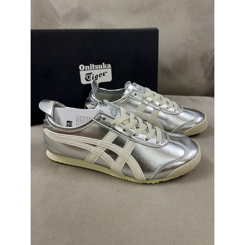 Giày Onitsuka Tiger Mexico 66 Silver Off White