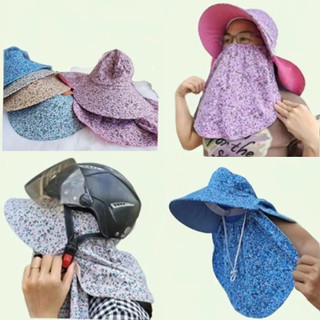 D- NÓN, MŨ RỘNG VÀNH + KHẨU TRANG 2 lớp. Chống nắng cực Chất lượng. C. Liệu Kate lanh dày, Chất lượng, thấm hút mồ