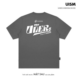Áo Thun Unisex Undo Uners Màu Xám Chì 100% Standard Cotton - Local Brand Chính Hãng