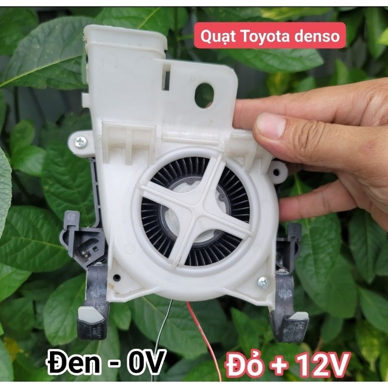 Quạt Toyota 12V, quạt sò 12v. quạt sen. quạt xe ô tô, quạt thổi lò