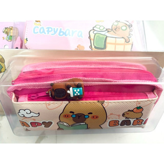 Bóp viết Capybara 2 ngăn