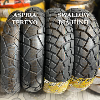 Vỏ xe địa hình swallow , vỏ xe offroad , vỏ xe chân chó , ! aspira tereno 80/90-14 ,aspira 90/90-14 , aspira 100/90-14