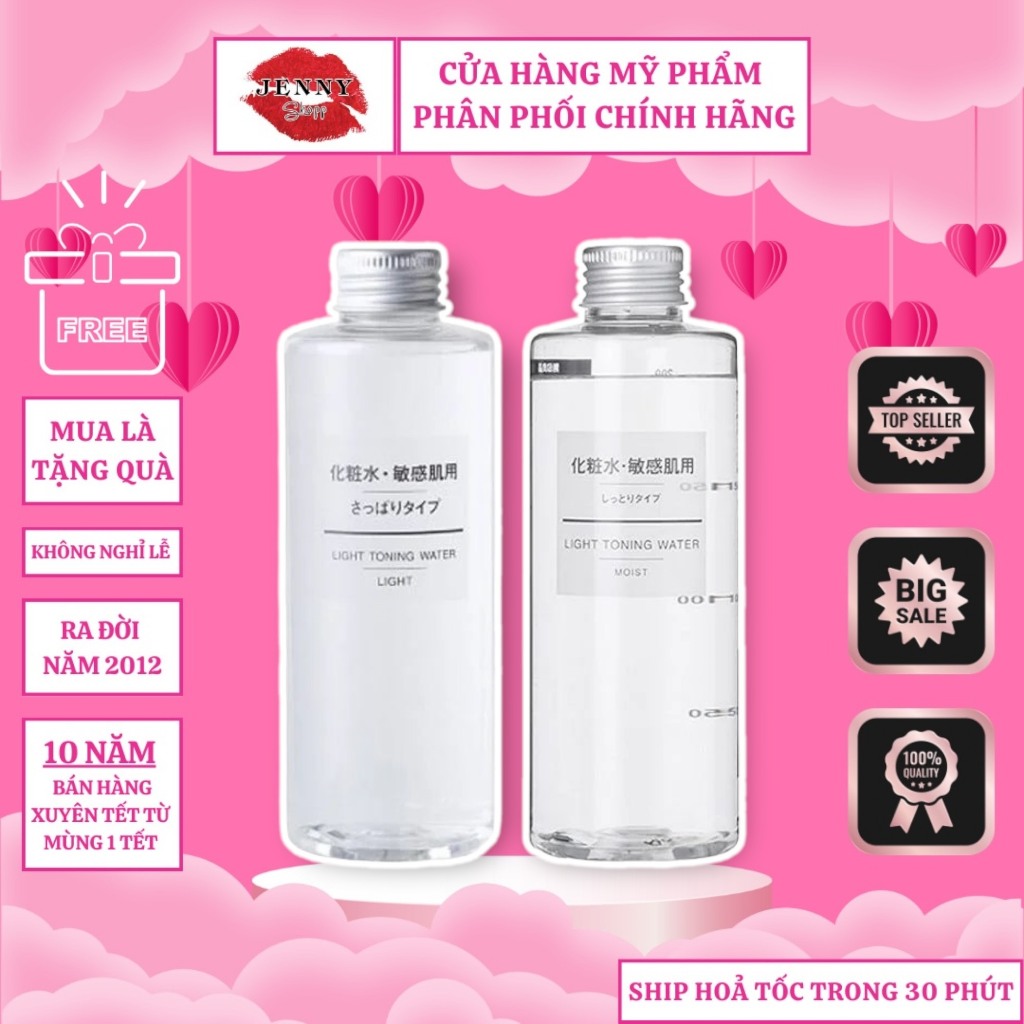 Nước Hoa Hồng Muji Light Toning Water