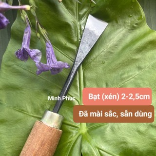 Đục chạm rèn từ thép nhíp xe, cán lim