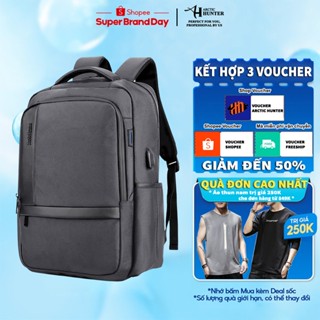 Balo laptop Arctic Hunter B00120 cổng kết nối USB, đựng lap 15.6 inch, chất liệu Oxford chống nước