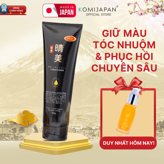 Dầu xả Komi Nhật Bản giữ màu tóc nhuộm, dưỡng ẩm và phục hồi chuyên sâu tuýp x 280ml