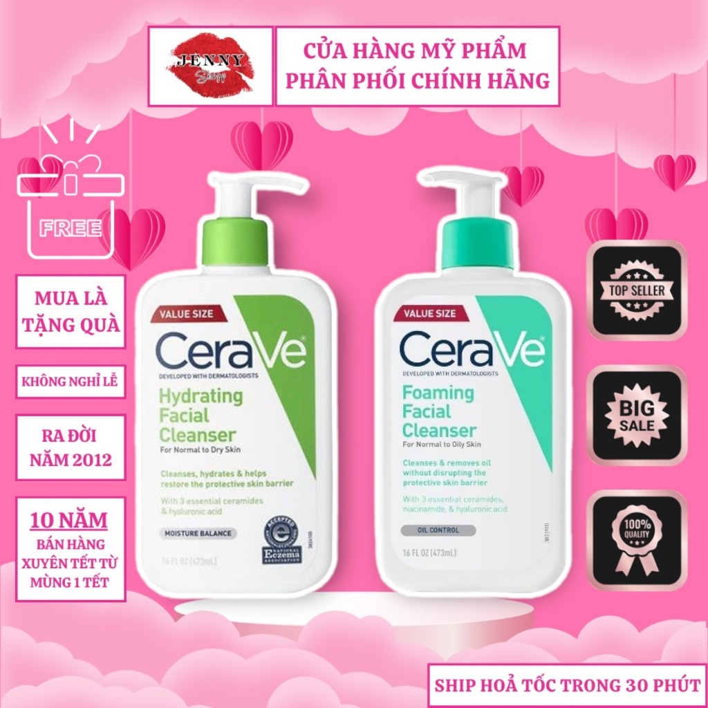 Sữa Rửa Mặt Cerave Facial Cleanser