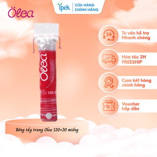 Bông tẩy trang Olea cotton pad 140 miếng