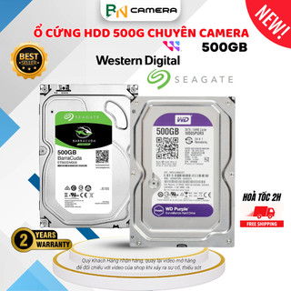 Ổ Cứng 500g Western Tím Hoặc Seagate chất lượng tốt bảo hành 24 Tháng