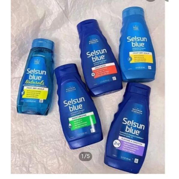 Dầu gội Selsun blue giảm gàu nấm 325ml Mỹ