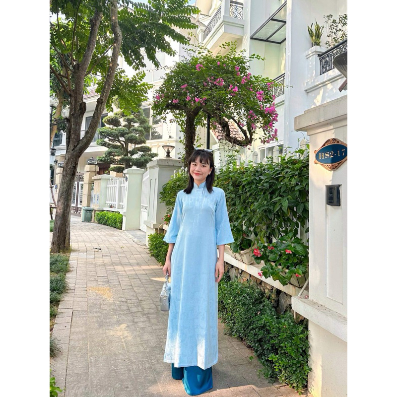 SET ÁO DÀI LIỄU CHÂU