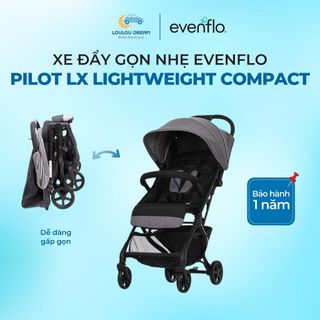 Xe đẩy gấp gọn Evenflo Pilot LX Lightweight Compact