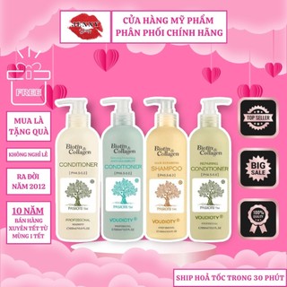Bộ Dầu Gội Xả & Ủ Tóc Biotin & Collagen 500ml & 1000ml