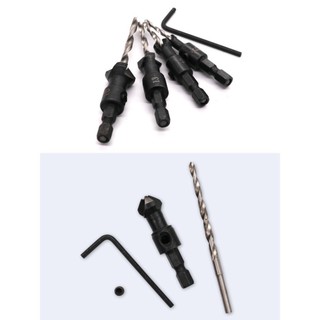 Bộ 4 mũi khoan âm Gỗ độ cứng chuôi lục ❤️freeship❤️