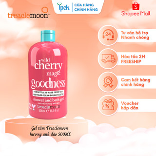 Gel tắm chiết xuất Anh đào Treaclemoon nhập khẩu Đức - 500ml