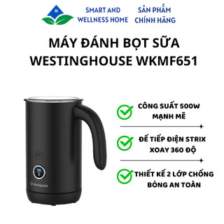 Máy đánh bọt sữa Westinghouse WKMF651 có 3 màu Trắng, Đen, Bạc - Bảo hành 12 tháng