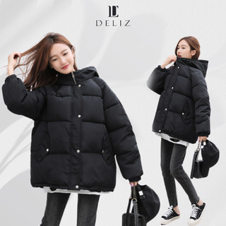 Áo khoác phao béo đại hàn DELIZ, áo phao unisex siêu ấm hàng loại 1