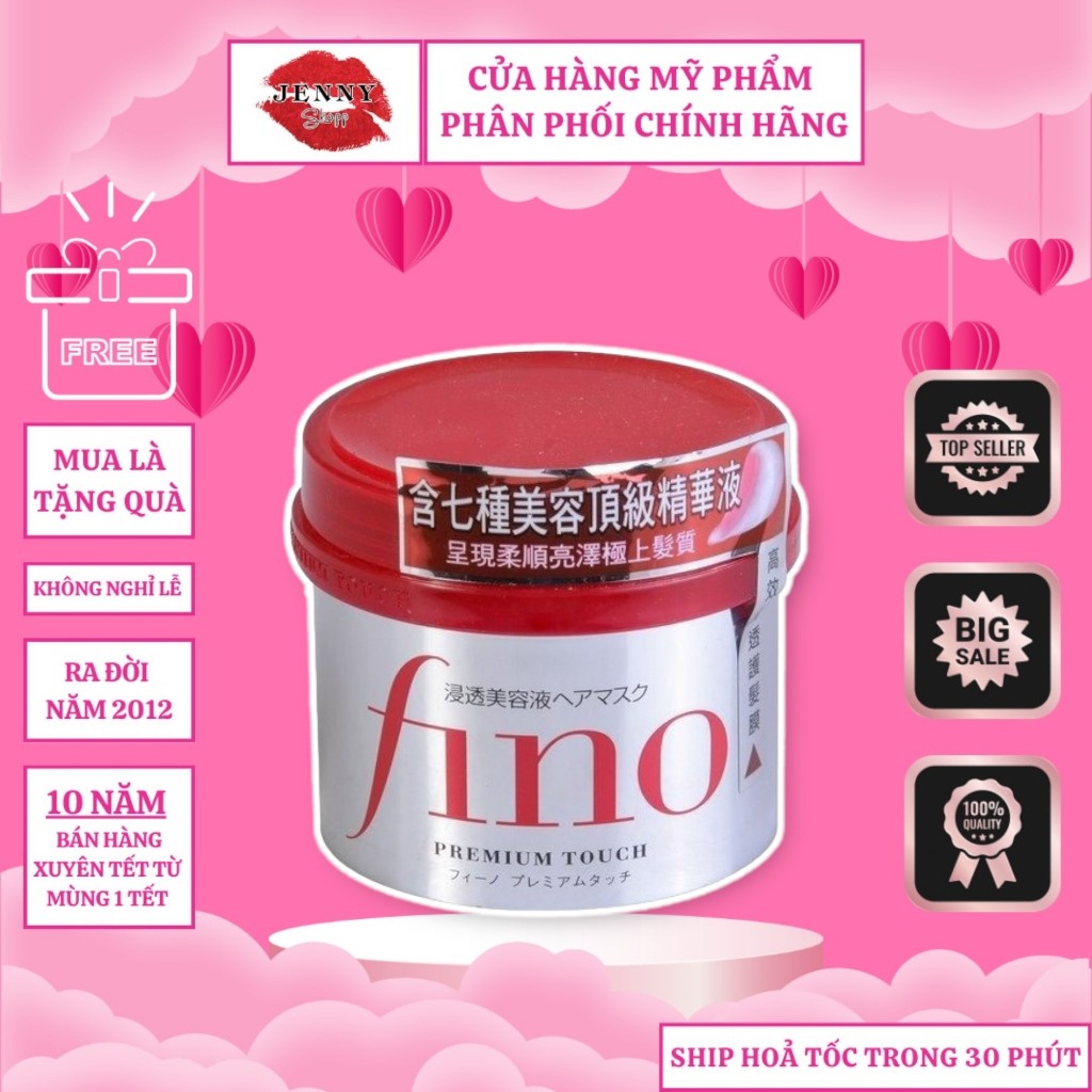 Kem Ủ Tóc & Dầu Gội Xả Shiseido Fino Premium Touch