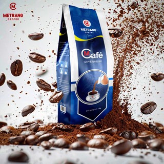 Cà phê pha phin, cà phê bột MCafe - Mê Trang, túi 1Kg cà phê bột & hạt