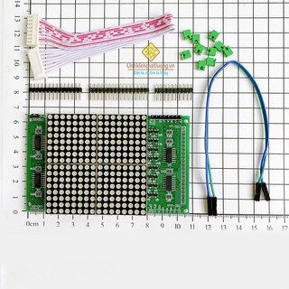 Module LED matrix 16x16 vuông 4 LED