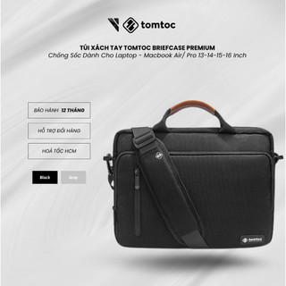 Túi xách tomtoc briefcase premium dành cho laptop - macbook 13/ 14/ 15/ 16 inch