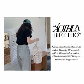 Đón Hè Rực Rỡ  Với Tone Màu Áo thun trơn AGE2X form unisex hàng vnxk chất thun 83%cotton 4 chiều 220g dầy dặnmềm