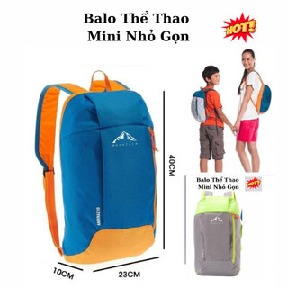 Balo Thời Trang Nhỏ Gọn Học Sinh Vải Dù Chống Nước Cao Cấp