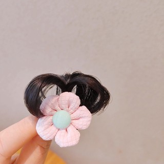 Kẹp Tóc Giả Cây Dừa Htbabykids Cho Bé Gái Mềm Mại