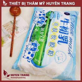 Bột Mặt Nạ Sữa Bò Giảm Mụn Chăm Sóc Da Mụn Da Dầu, Giảm Thâm Mụn, Trắng Da