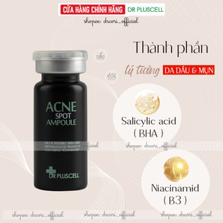 Siêu phẩm tế bào gốc mụn thần tốc Dr Pluscell_ Serum Hàn Quốc