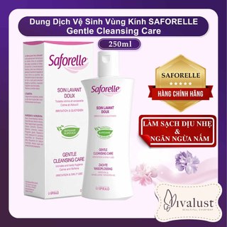 [250ml] Dung Dịch Vệ Sinh Vùng Kín SAFORELLE Gentle Cleansing Care - HÀNG CHÍNH HÃNG