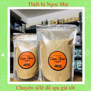 Bột đắp mặt nạ Cam Thảo collagen handmade 500g