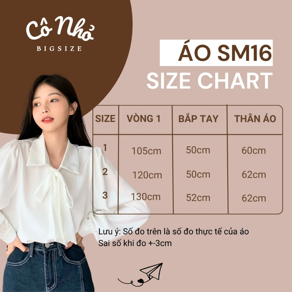 Áo Sơ Mi Bigsize Nữ Tay Dài Somi Công Sở Phối Dây Buộc Nơ Vải Lụa Chéo Mềm Mát SM16 | BigBuy360 - bigbuy360.vn