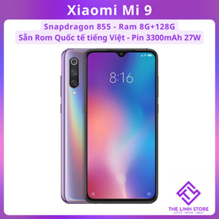 Điện thoại Xiaomi Mi 9 Rom Quốc tế tiếng Việt - Snapdragon 855 ram 8G 128G