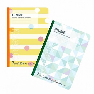 Vở B5 120 trang kẻ ngang may dán chắc chắn Prime Sổ KLONG, cuốn tập VPPKlong MS 893