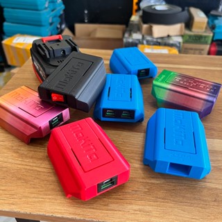 Box Sạc Dự Phòng 100W Dùng Chân Pin Phổ Thông Cổng USB & USB Type C ( Có Video Test Công Suất Mạch )