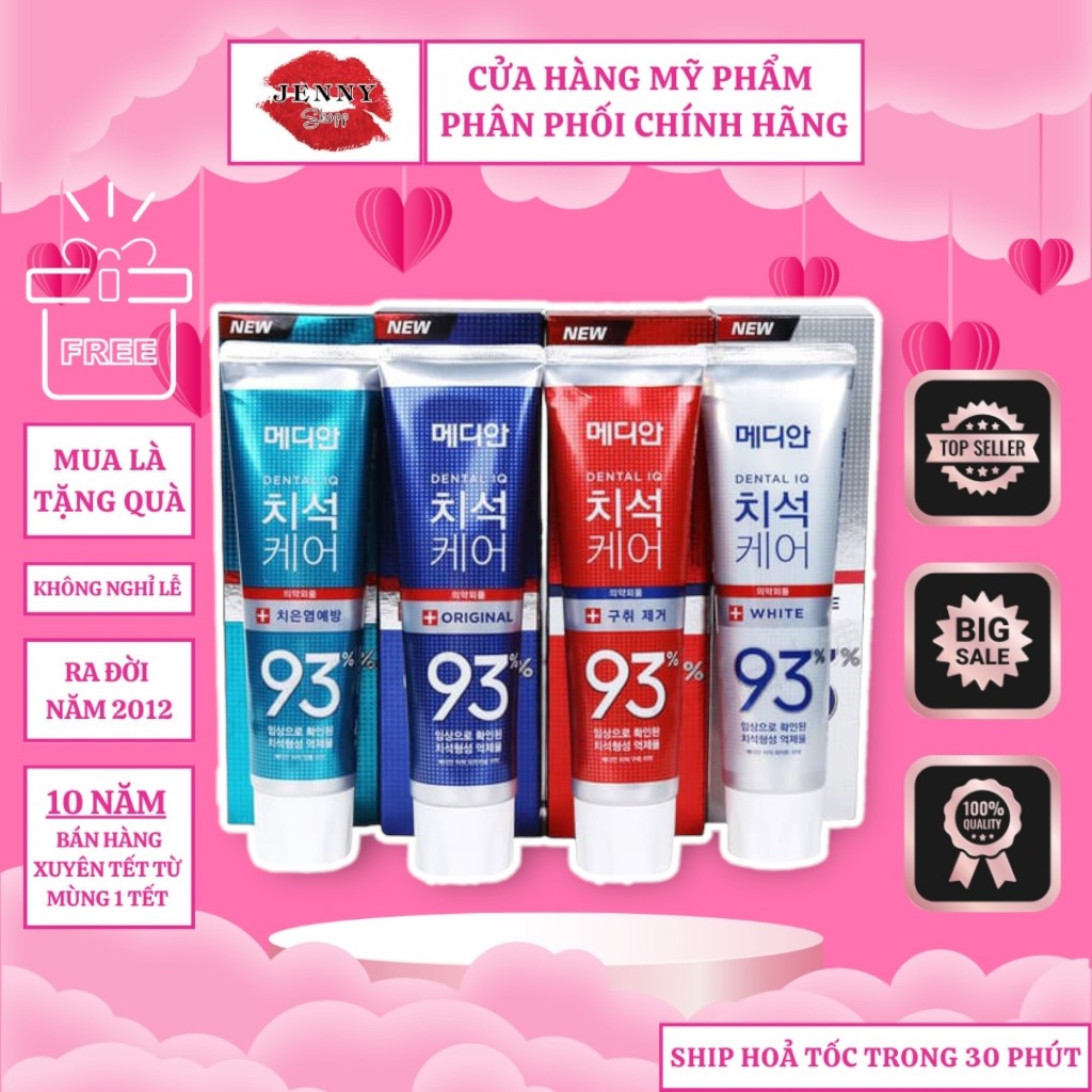 Kem Đánh Răng Median Dental IQ Toothpaste 93%