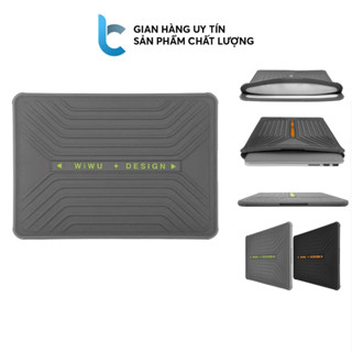 Túi Chống Sốc Macbook WIWU Defender Sleeve Pro Chống Nước, Khung Lycra Chống Cấn Góc
