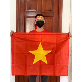 Cờ tổ quốc việt nam hàng chuẩn vải đẹp, lá cờ đỏ sao vàng việt nam, cờ tổ quốc, kt 72x92cm